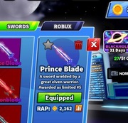 Prince Blade || Blade Ball || Roblox