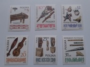 Znaczki polskie czyste z klejem