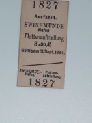 Magnes Bilet Swinemunde Hafen (Świnoujście Port Uznam) Flottenaufstellung