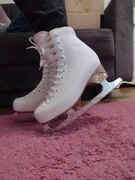 Profesjonalne łyżwy figurowe Risport Electra z płozami MKFlight