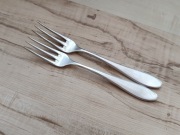 PRZEDWOJENNE SREBRZONE WIDELCZYKI DO CYTRYNY BRACIA HENNEBERG 