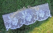 Szydełkowe zazdrostki,firanki, rękodzieło handmade