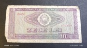 Stary banknot Rumunia 10 lei 1966 rok 