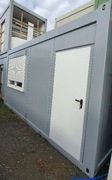 Kontener biurowy socjalny stróżówka 4,88m x 2,44m