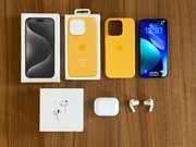 Iphone 15 Pro 256GB + Etui Silicon Case + AirPods Pro 2