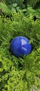 MAGIC BALL - dekoracyjna kula, ceramika szkliwiona niebieskim 