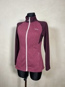 Bluza sportowa Wedze M różowa fioletowa z wełną idealna na narty