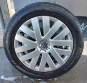 Koła opony letnie Fulda orginalne kołpaki VW Golf 6