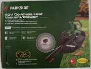 NOWY odkurzacz dmuchawa do liści 3w1 40V PARKSIDE PLSA 40-Li D3