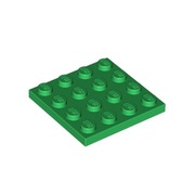 LEGO Płytka plate 4x4 Green zielona 3031 4243821 25szt.