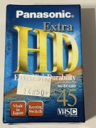 Kaseta Panasonic Extra EC-45 HD VHS-C Japan