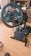 Logitech G920 + shifter + stojak
