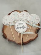 Pikery ozdoba do ciast ROCZEK chłopca imię