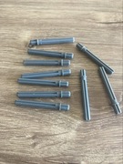 LEGO UŻYW: 32209 / 59426 TECHNIC oś ośka stop 5,5L, ciemny szary 10sztuk