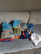 Karton używanych ciuszków chłopięcych, rozmiar 116 (Jesień/Zima)