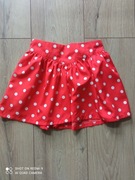 Next spódniczko-spodenki lato kropki 110 4-5