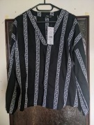 Czarno-biała bluzka roz.36 F&F