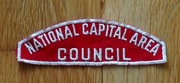 USA AMERYKAŃSKA NASZYWKA PATCH SKAUTÓW CAPITAL COUNCIL LATA 60