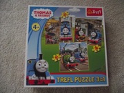 TREFL PUZZLE 3w1,Tomek i przyjaciele
