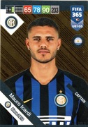 PANINI FIFA 365 2019 UPDATE MAURO ICARDI INTER GOLD CAPTAIN UE105