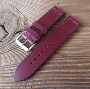 Pasek do zegarka 22 mm handmade skóra naturalna 