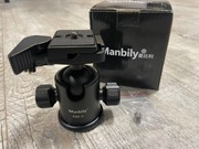 Manbily KM-0 Głowica statywu 360 stopni Obrócona profesjonalna