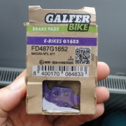 Klocki hamulcowe Galfer MAGURA MT5, MT7 - FD487G1652 E-BIKE G1652 Fioletowe