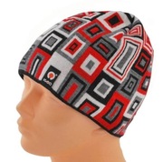 Czapka zimowa Igoo model 120 - biało/czerwono/czarna