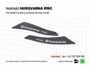 Naklejki kosiarki Husqvarna R16C lub R16C AWD
