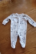 Pajac rozpinany 100% bawełna 62 panda pajacyk niemowlęcy