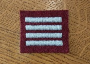 stopień na beret WP plutonowy wojsko