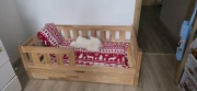 Łóżko dziecięce drewniane sposobowa 140x70