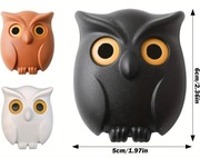 uchwyt wieszak na klucze magnetyczny sowa 