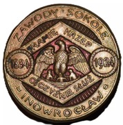 Pamiątkowa odznaka -"SOKÓŁ" GYMNASTICS ASSACIATION -Commemorative badge