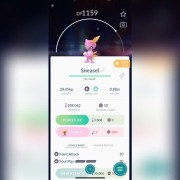 SHINY SNEASEL POKEMON GO 