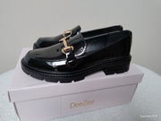 Czarne Mokasyny DeeZee