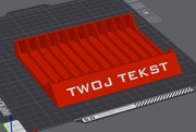 Stojak na gry Nintendo Switch z Twoim tekstem!
