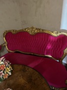 Zestaw wypoczynkowy barokowy