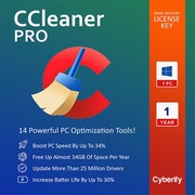 CCleaner Professional – 12 miesięcy | 3 stanowiska (3 PC) 