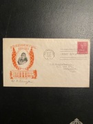 USA 1938 FDC Scott 814 William H. Harrison. Seria Prezydencka 