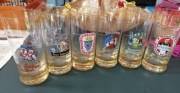 Szklanki do piwa vintage PRL niemieckie 6szt