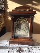 Zegar Badische Uhrenfabrik Furtwangen AG ok.1910 -1925 Arts&Crafts dąb loft