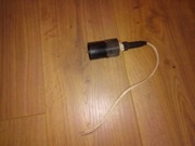 Oprawka oprawka lampy żarówki e27 plastikowa PRL Antyk 