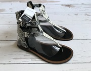 Piękne Damskie Sandały Mango Jeffy 37 Skóra Nowe !