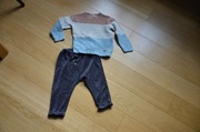 zestaw ubrań Newbie 86 cm / 12-18 m spodnie +  sweter