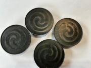 Dekielki 58 mm czarne, pod Logo