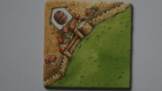 CARCASSONNE pojedyncze elementy PŁYTKA TERENU