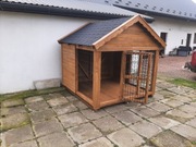 Kojec dla psa drewniany 