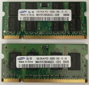 DDR2 SAMSUNG 1GB PC2-5300S 667MHz GW!