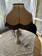 Lampa stołowa z alabastru